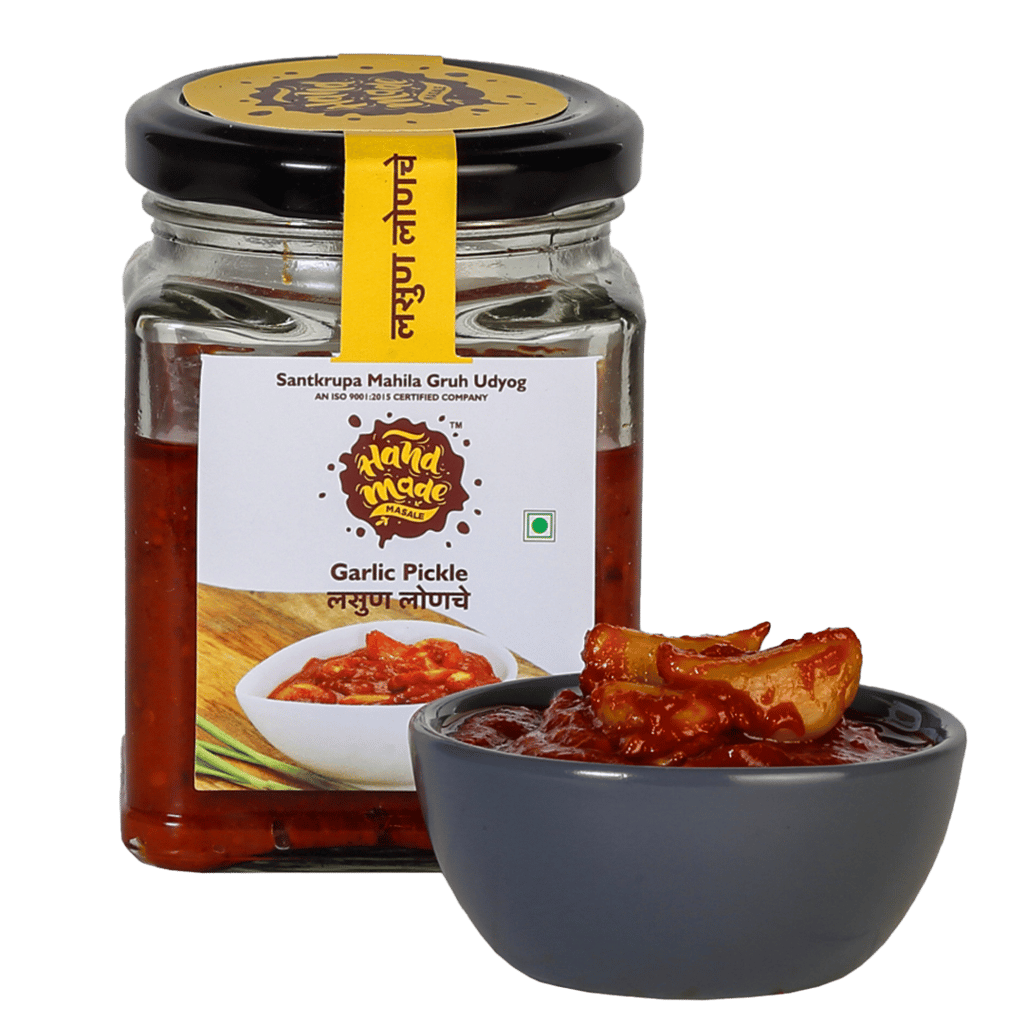 Handmade Masale Garlic Pickle