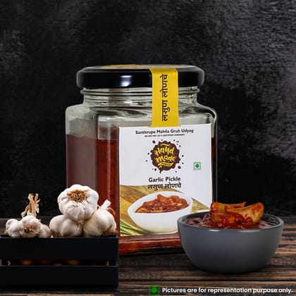 Handmade Masale Garlic Pickle