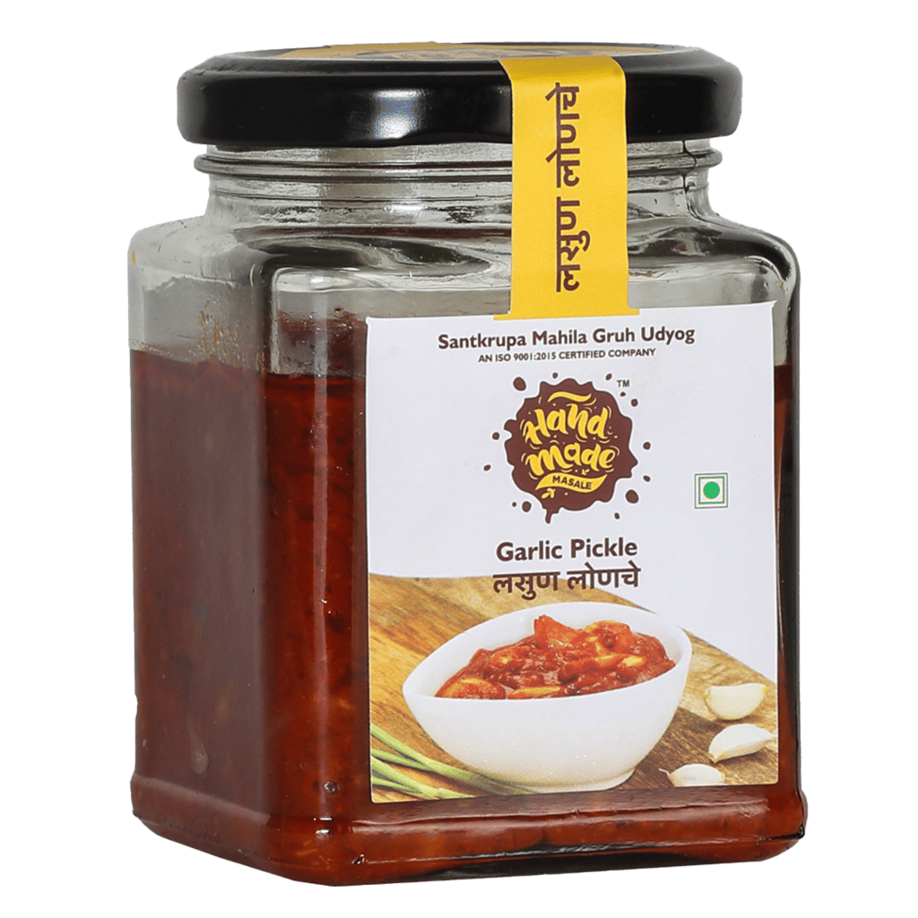 Handmade Masale Garlic Pickle