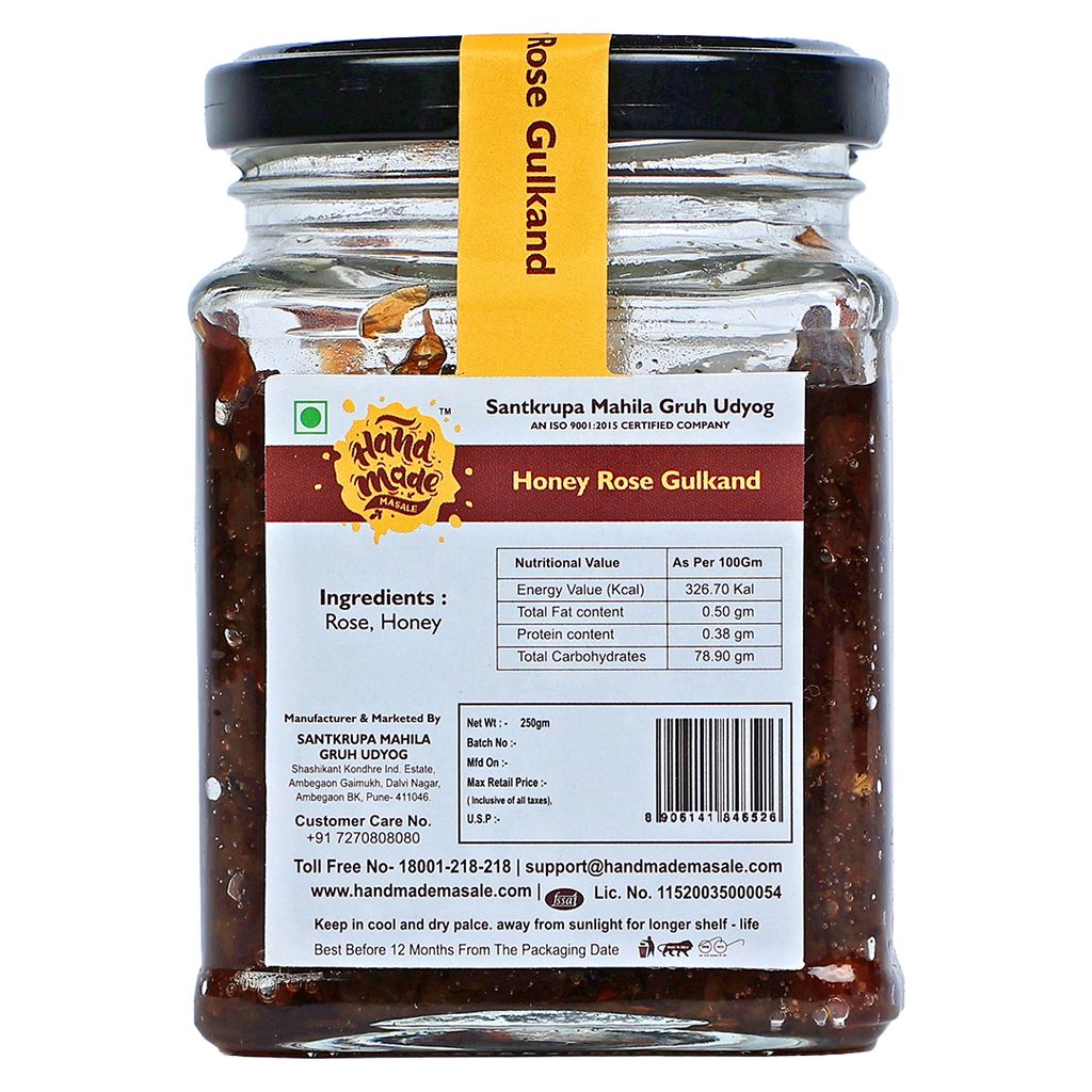 Handmade Masale Honey Rose Gulkand