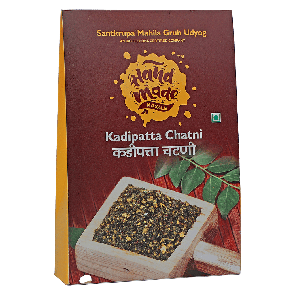 Handmade Masale Curry leaves Chutney / Kadipatta Chutney