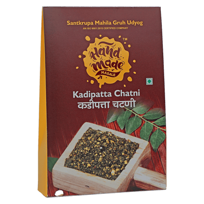 Handmade Masale Curry leaves Chutney / Kadipatta Chutney