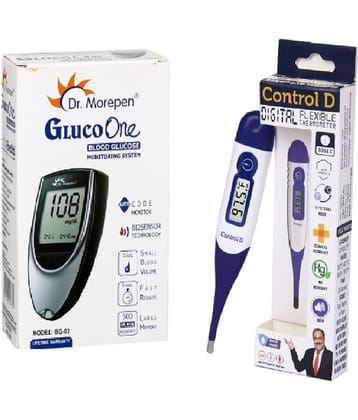 DR MOREPEN GLUCO ONE METER BG03 - BG03 WITHOUT STRIPS Glucometer