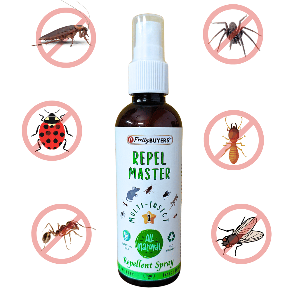 PrettyBUYERS Herbal Multi Insect Repellent 100ML | Repel Rats, Cockroaches, Ants, Insects (Pack Of 1) - Fresheners and Repellents | Buy online on ZillyBuy