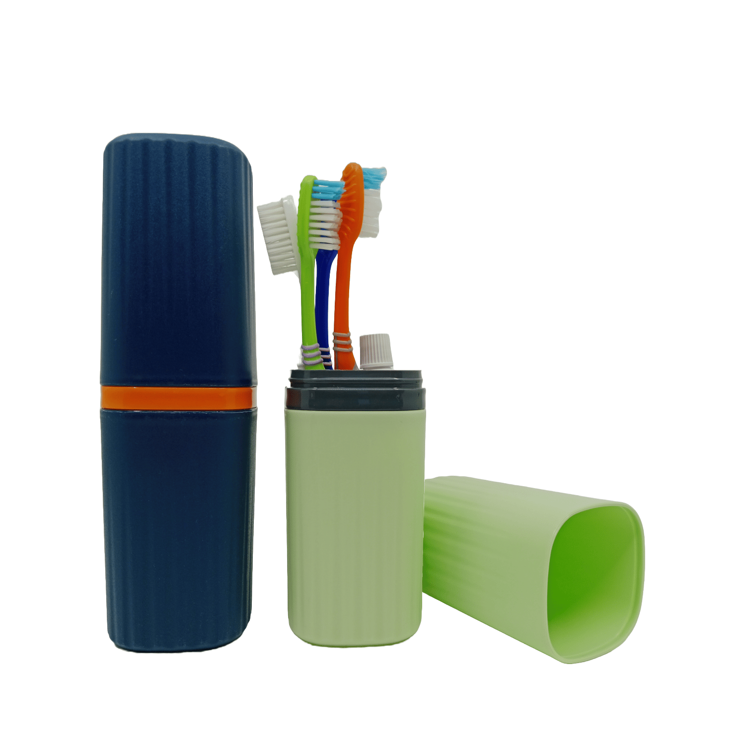 Multipurpose Portable Toothbrush Holder | Waterproof Toothbrush Storage Box for Travel, Camping & Bathroom | Compact Toothbrush Case with Cover | Travel Essential for Hygiene & Organization