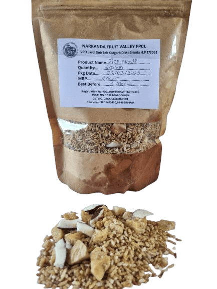 Organic Rice Moddi: A Traditional Indian Snack- Rice Moddi: