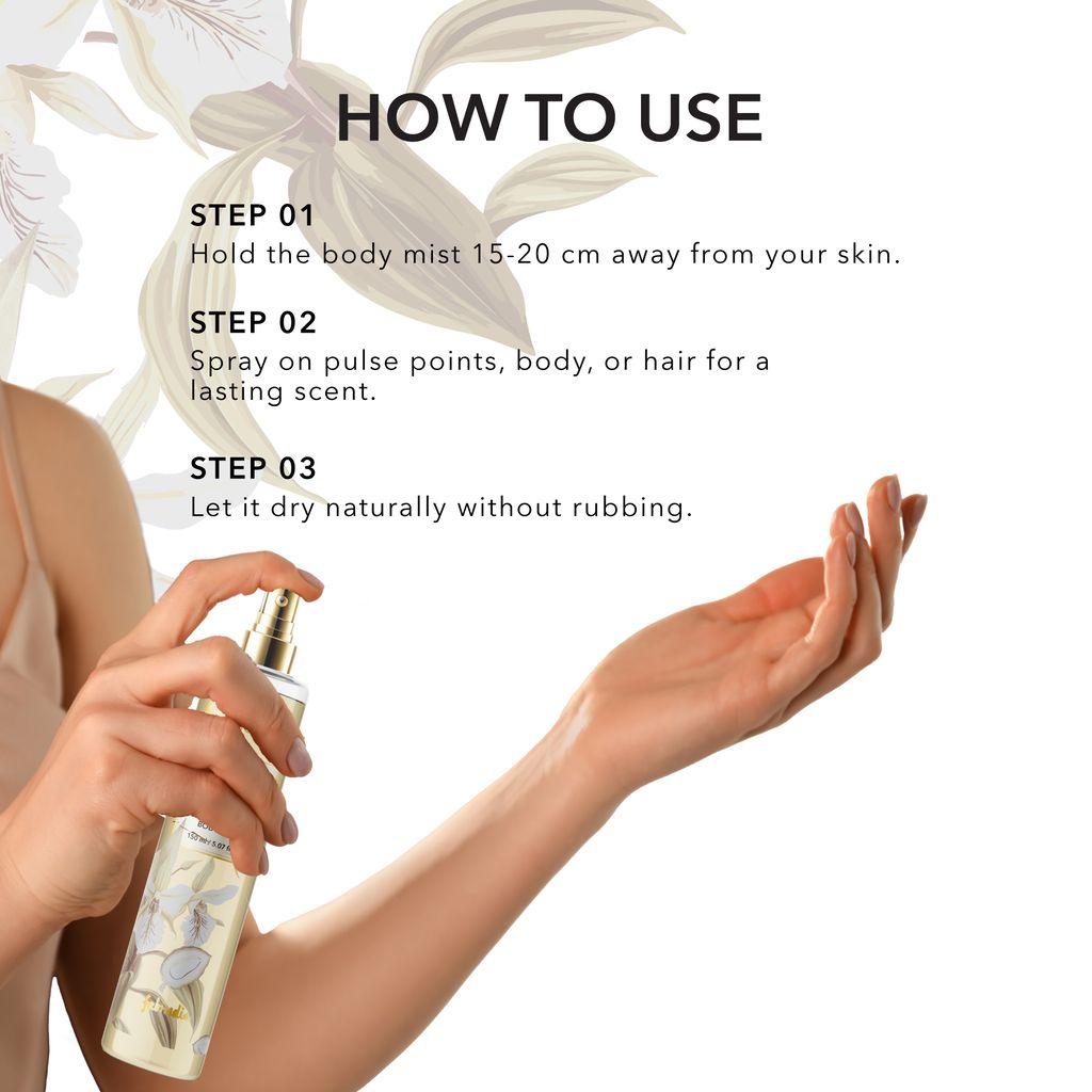 Fabessentials Velvet Vanilla Body Mist |Long-Lasting Vanilla, Pistachio & Almond Fragrance |Hydrating & Non-Irritating | Luxury Fine Fragrance Mist for Women & Men |Refreshing Daily Body Spray | 150ml