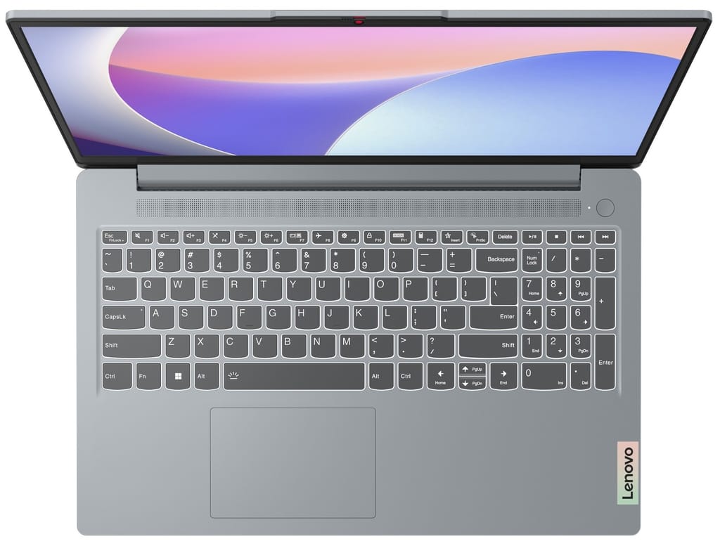 Lenovo IdeaPad Slim 3, Intel Core i3-1305U, 13th Gen, 8GB RAM, 512GB SSD, FHD, 15.6"/39.6cm, Windows 11, MS Office 2021, Arctic Grey, 1.62Kg, 82X700C8IN, Alexa Built-in, 3 Month Game Pass Laptop