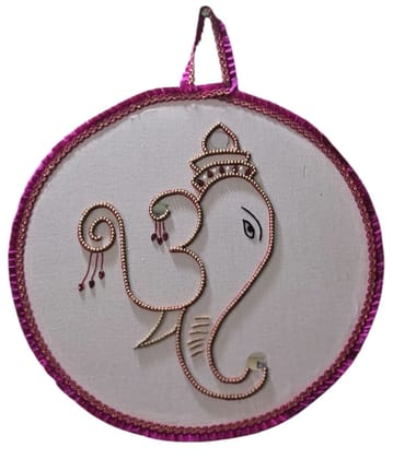 Exquisite Handcrafted Om Ganesha Wall Hanging for Home Decor