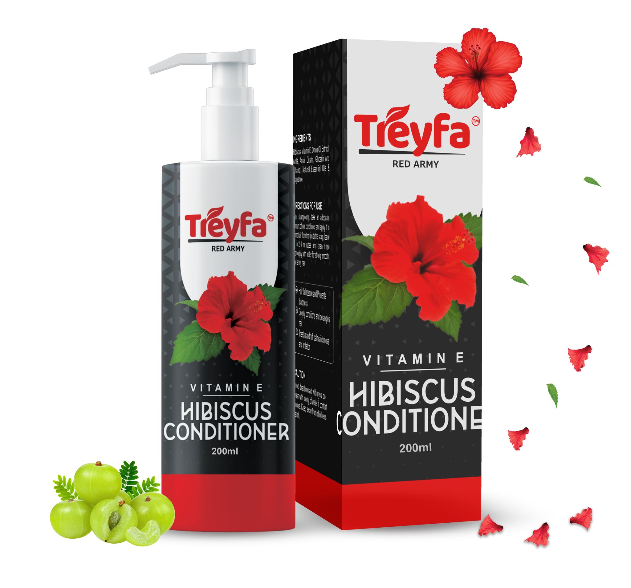 Treyfa Hibiscus conditioner for hair growth & hair fall control (200ml)