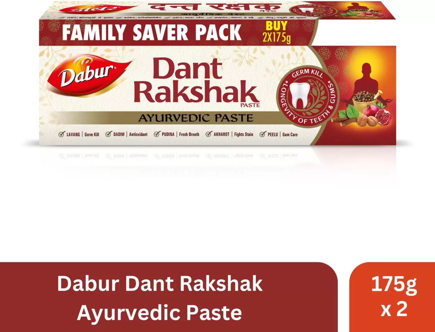 Dabur– Dant Rakshak Toothpaste (350 GMS)