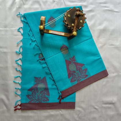 Pure Cotton Saree with Blouse