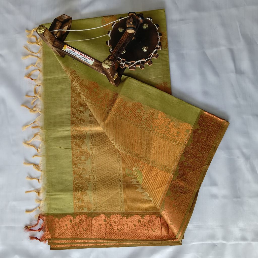 Pure Cotton Saree with Blouse