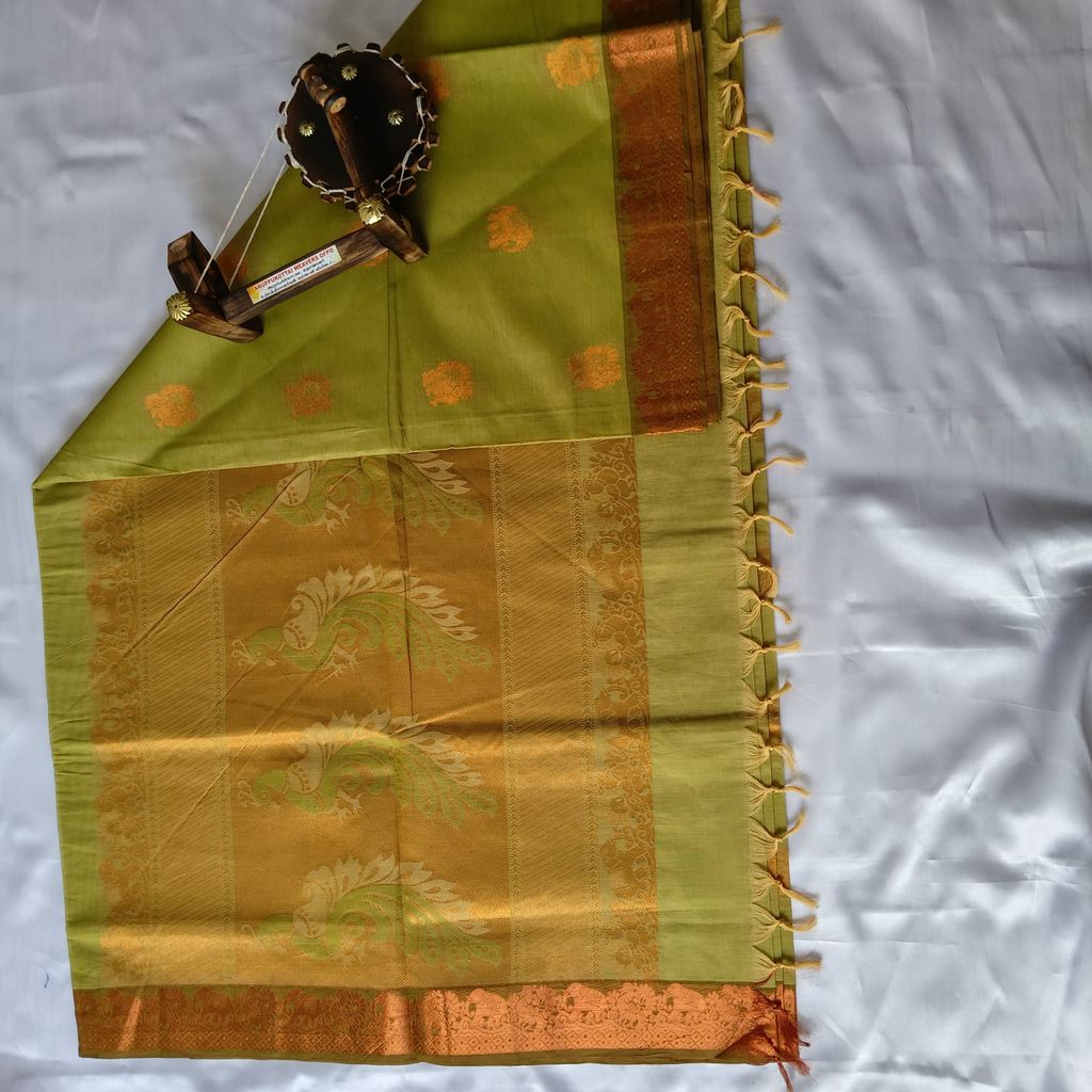 Pure Cotton Saree with Blouse