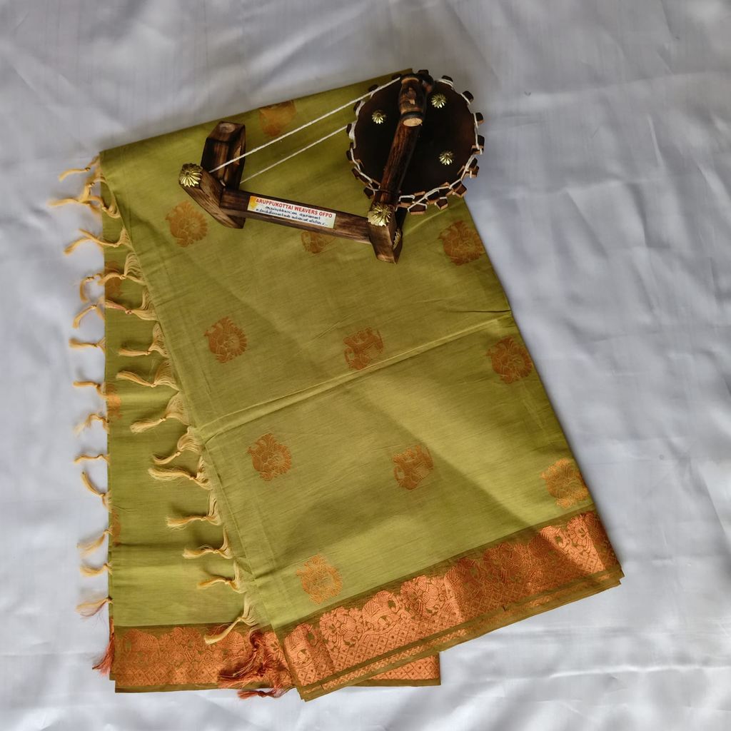 Pure Cotton Saree with Blouse