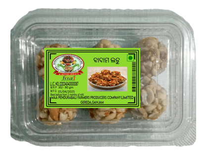 Fresh and Delicious Baadam Ladu