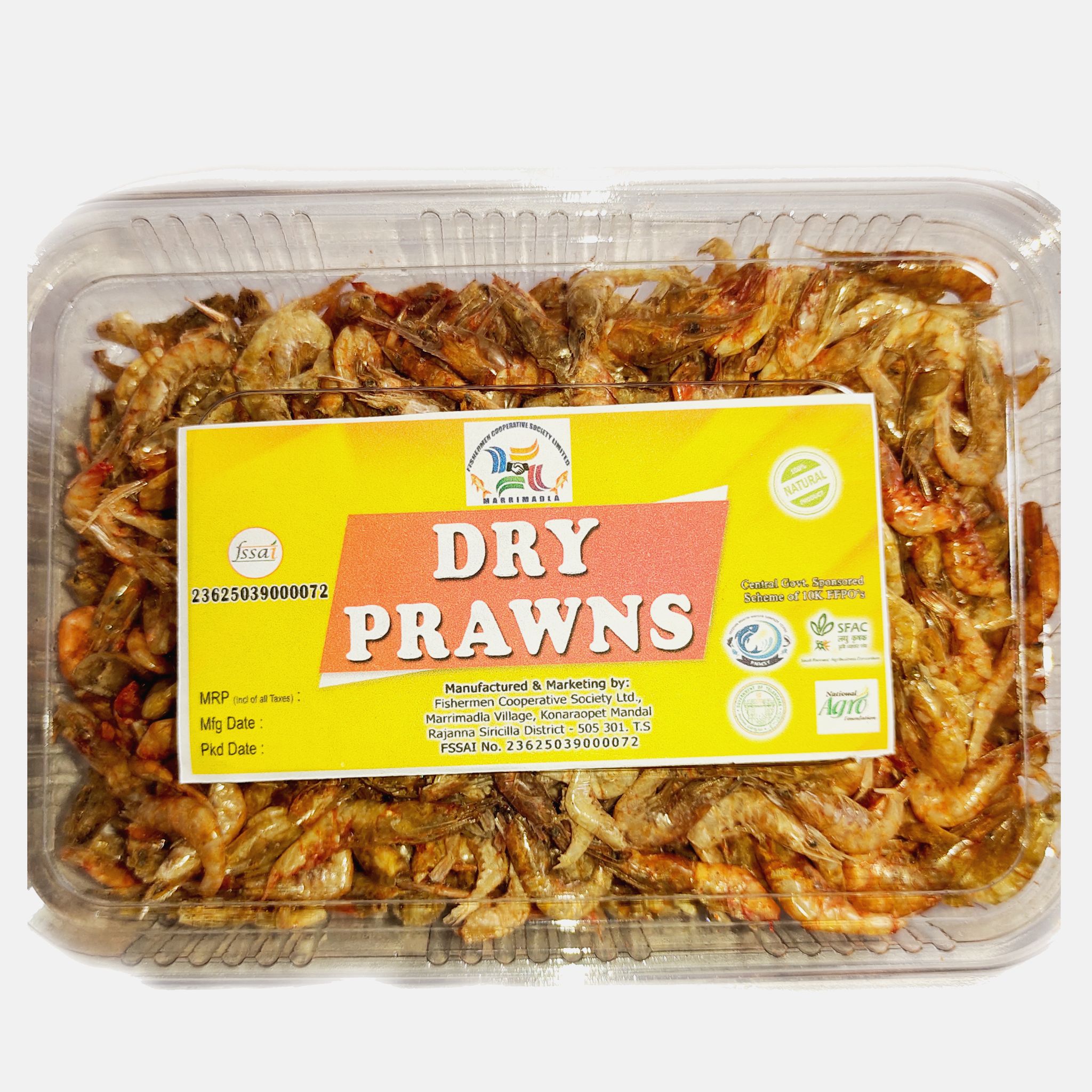 Dried Shrimp - All Natural