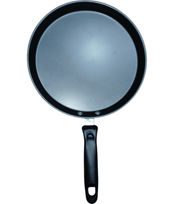 Gjshop Tawa Non Stick Aluminium Dosa Tawa/Flat Tawa Copper Bottom Bakelite Handle 3 mm Thickness 24 cm Diameter