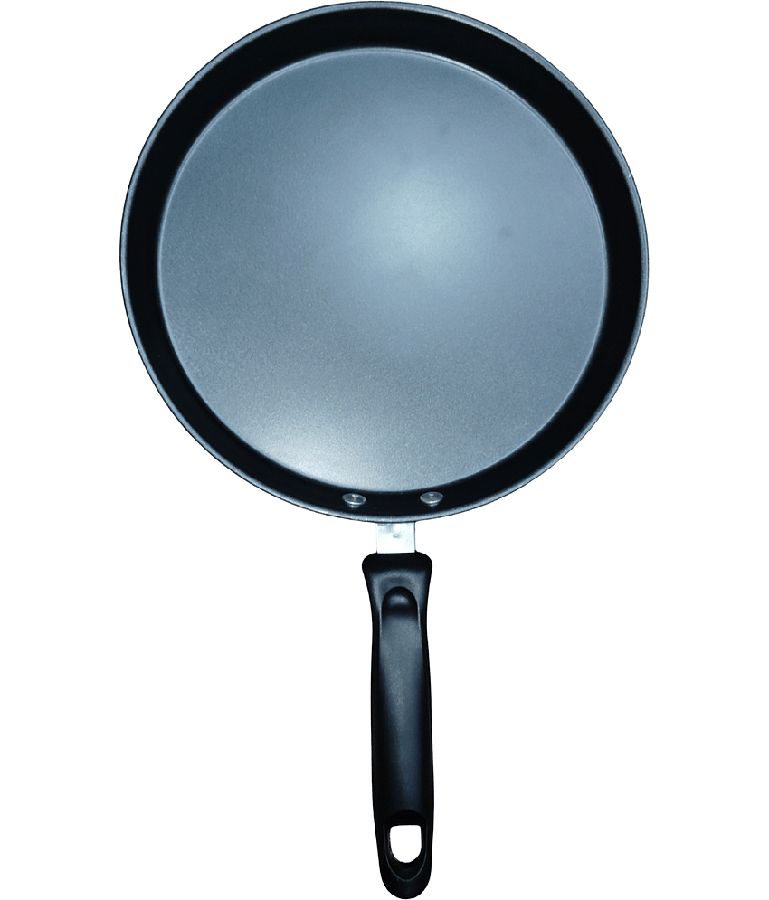 Gjshop Tawa Non Stick Aluminium Dosa Tawa/Flat Tawa Copper Bottom Bakelite Handle 3 mm Thickness 24 cm Diameter