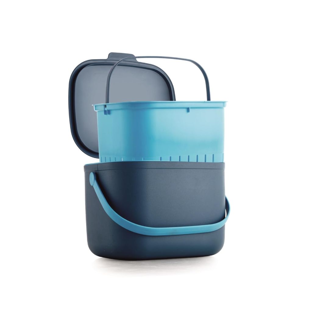 Sparkmate by Crystal Multiutility | Mini Desktop Trash Can| Office Desk | Bedroom | Waste Paper | Coffee Bar Tabletop