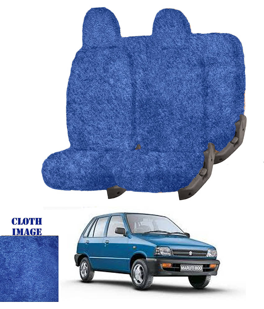 Maruti 800 Blue 5 Seater Car Seat Cover