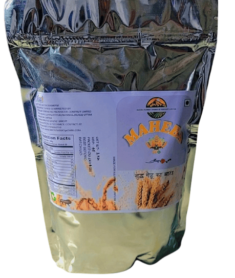 Organic Whole Wheat Flour | Stone Ground | 1 kg