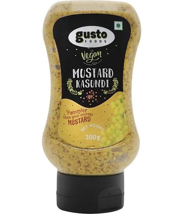 Gusto Foods Bengali Mustard Kasundi Sauce 300 g