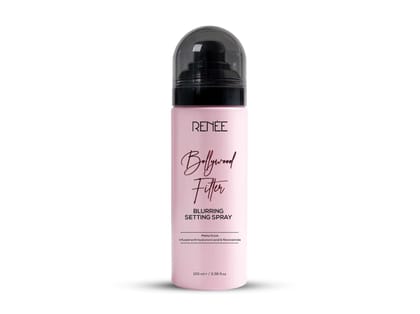 RENEE Bollywood Filter Blurring Setting Spray for Face Makeup, Matte Finish & Pore Blur Effect with Niacinamide & Hyaluronic Acid, Long Lasting Makeup