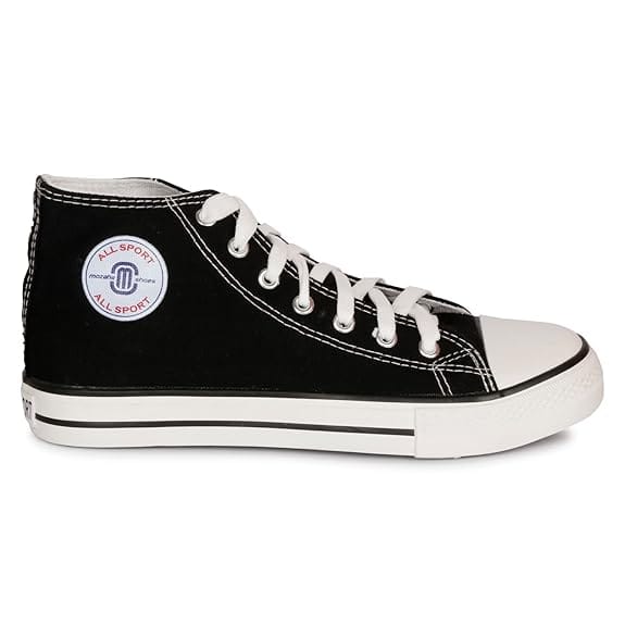 GLS SNEAKERS FOR MEN (LONG) BK-WH