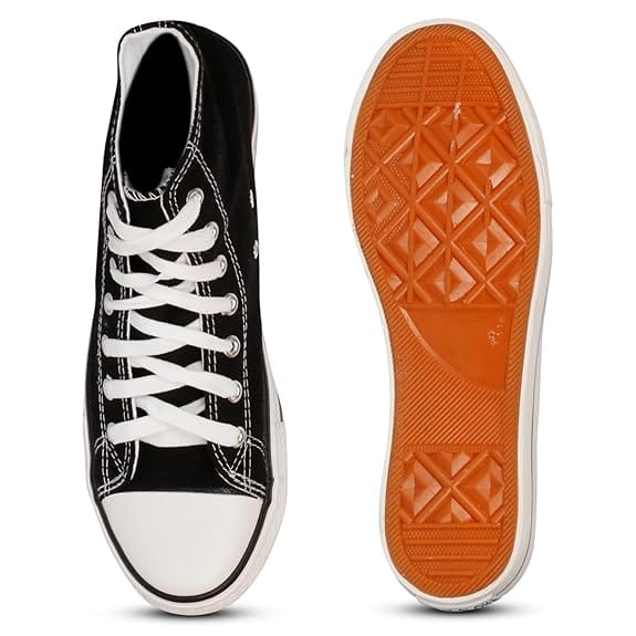 GLS SNEAKERS FOR MEN (LONG) BK-WH