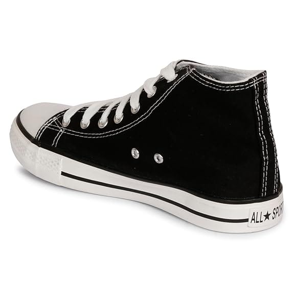 GLS SNEAKERS FOR MEN (LONG) BK-WH