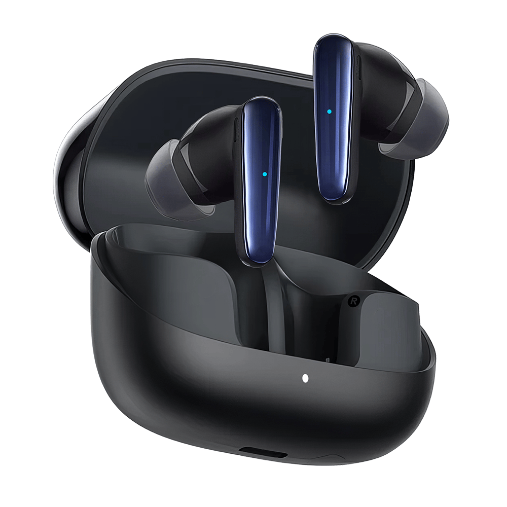 Aeroessentials AeroTune 121 Wireless Earbuds, Bluetooth 5.3, 10mm Drivers, 20 Hours Total Playtime, Touch Controls