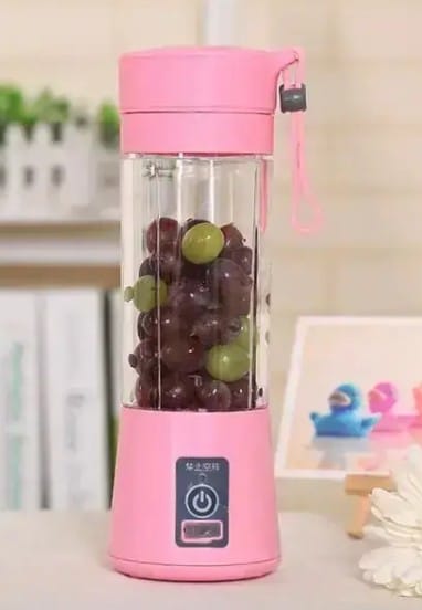 6 Blade Portable USB Juicer Bottle Electric USB Juice Maker Mixer Bottle Blender