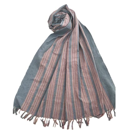 Dhaga Vishwas Ka Handloom Cotton Stole Multicolours