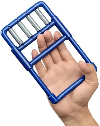 Finger & Hand Grip Exerciser Physiotherapy Quality Plastic Fitness Gripper Multicolor (Pack of 1)