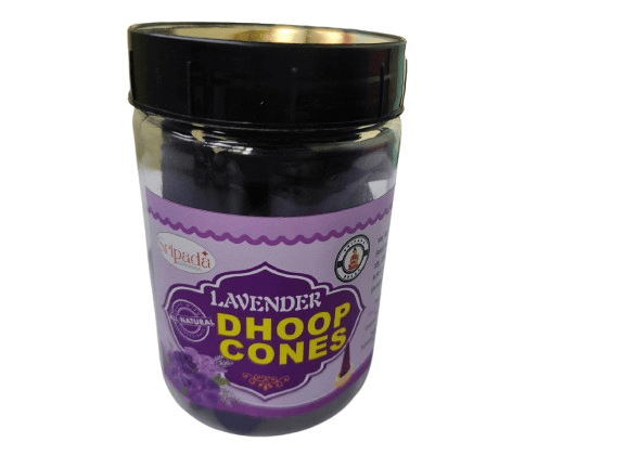 Lavender Dhoop Cones