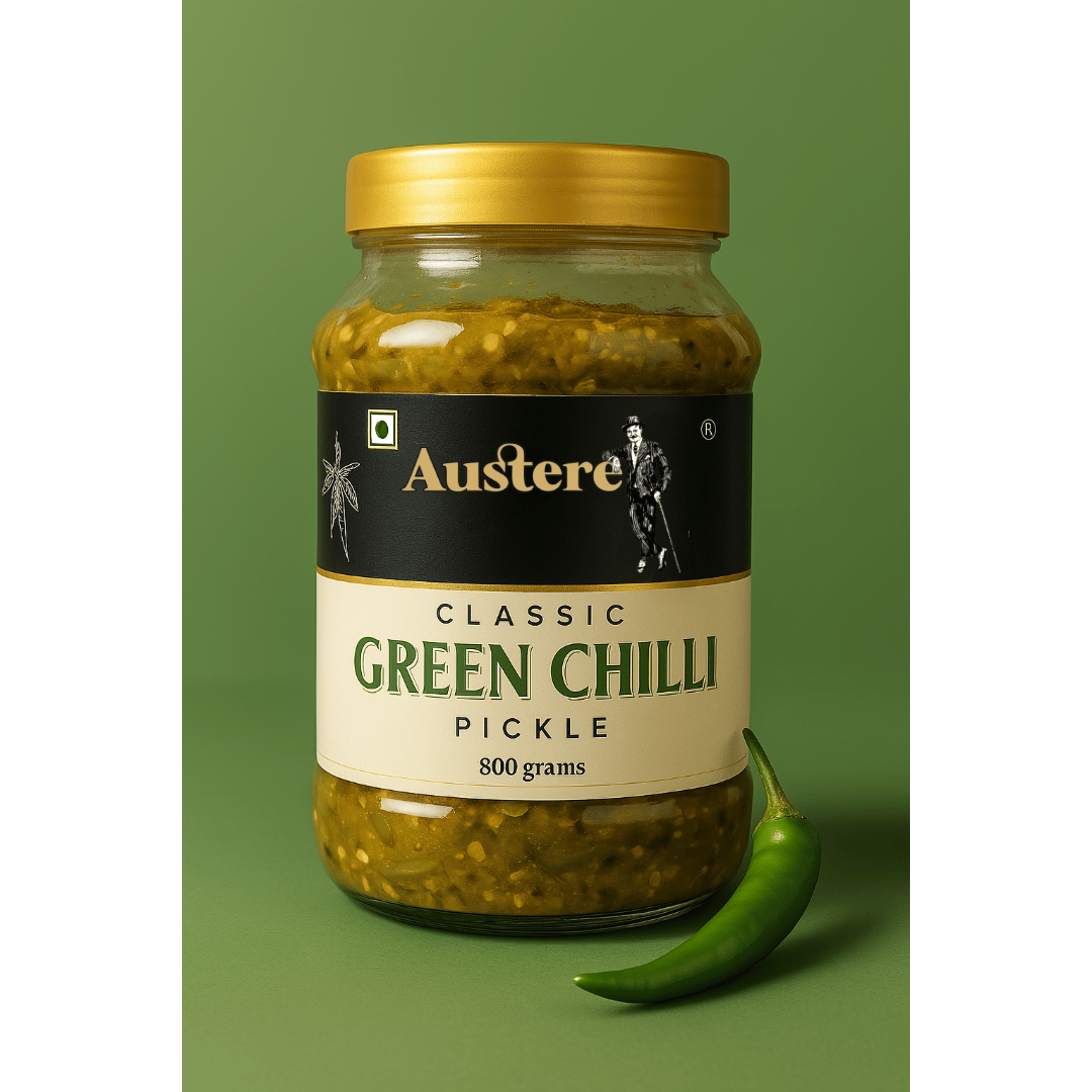 GREEN CHILLI PICKLE | ORGANIC