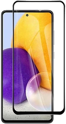 PLUGTECH Advanced Tempered Glass With Anti-Explosion 9H Hardness Edge-To-Edge Coverage Screen Guard for SAMSUNG A73 5G