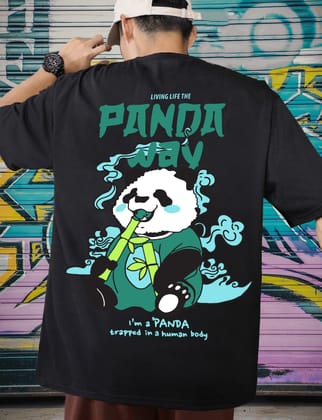 Scott Fincher Men's Oversized Halfsleeve Graphic Printed T-Shirt : AA(ARN)BLACK_32