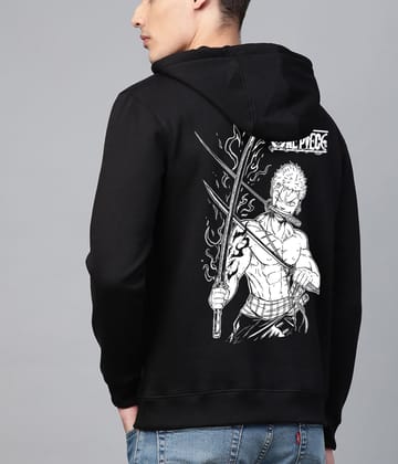 SCOTT FINCHER One Piece Roronoa Zoro Printed BlackHoodie : AA(RSHOD)BLACK_137 SCOTT FINCHER One Piece Roronoa Zoro Printed BlackHoodie : AA(RSHOD)BLACK_137
