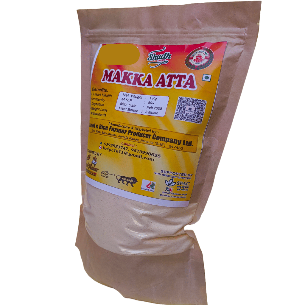  Buy Shudh Makka Atta Online - 1 Kg, Immunity, Heart Health, Digestion, Weight Loss, Antioxidants