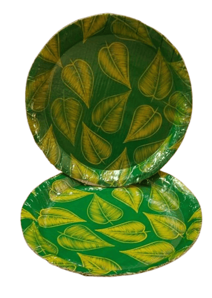 20 Leaf Paper Plates