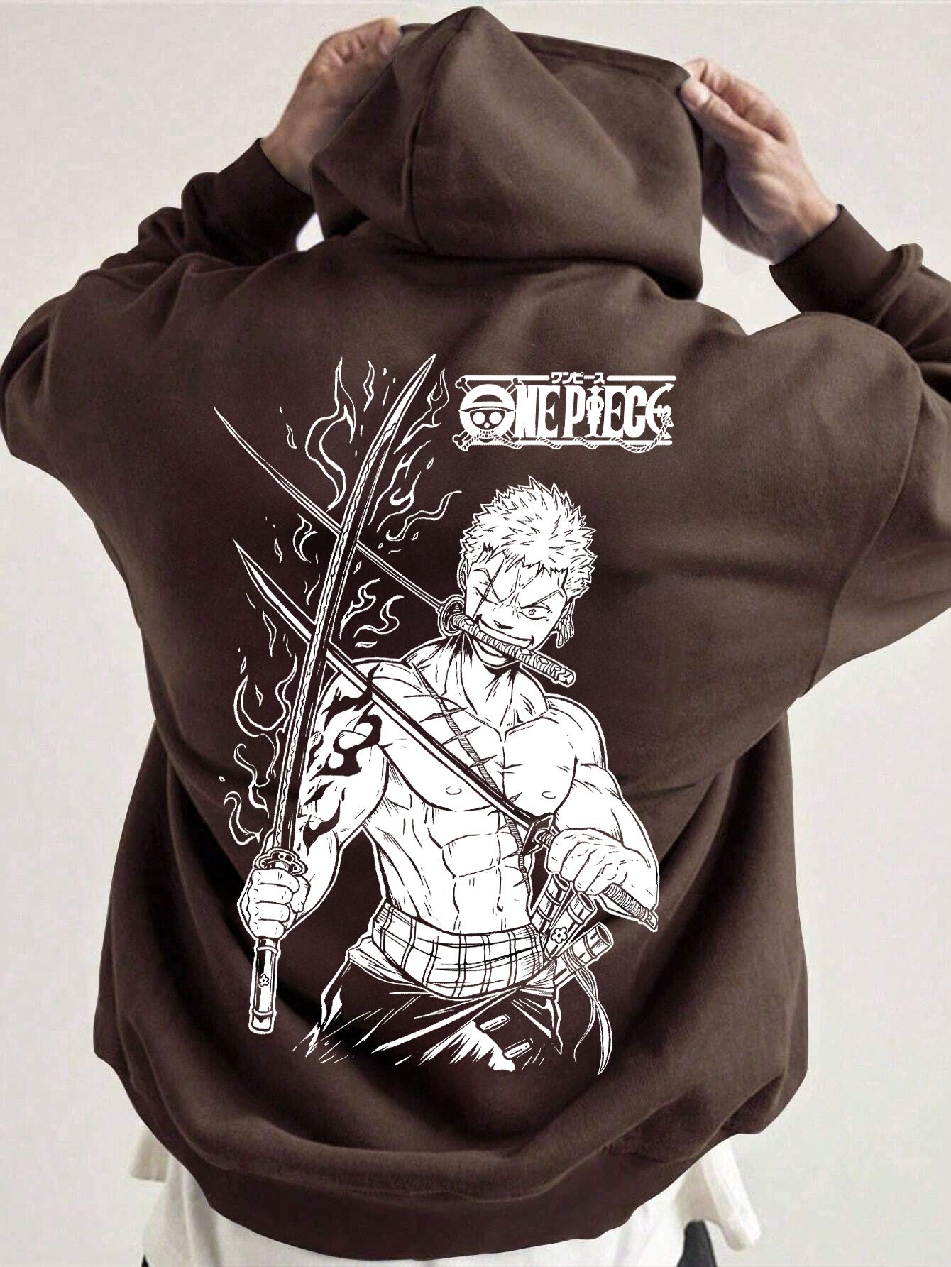 SCOTT FINCHER Graphic Hoodie Anime Printed Hoodie : AA(RSHOD)BROWN_137