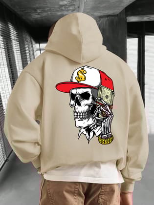 SCOTT FINCHER  Men's Hip Hop Streetwear Hoodie Graphic Oversized Pullover Sweatshirt with Hood : AA(RSHOD)CREAM_196