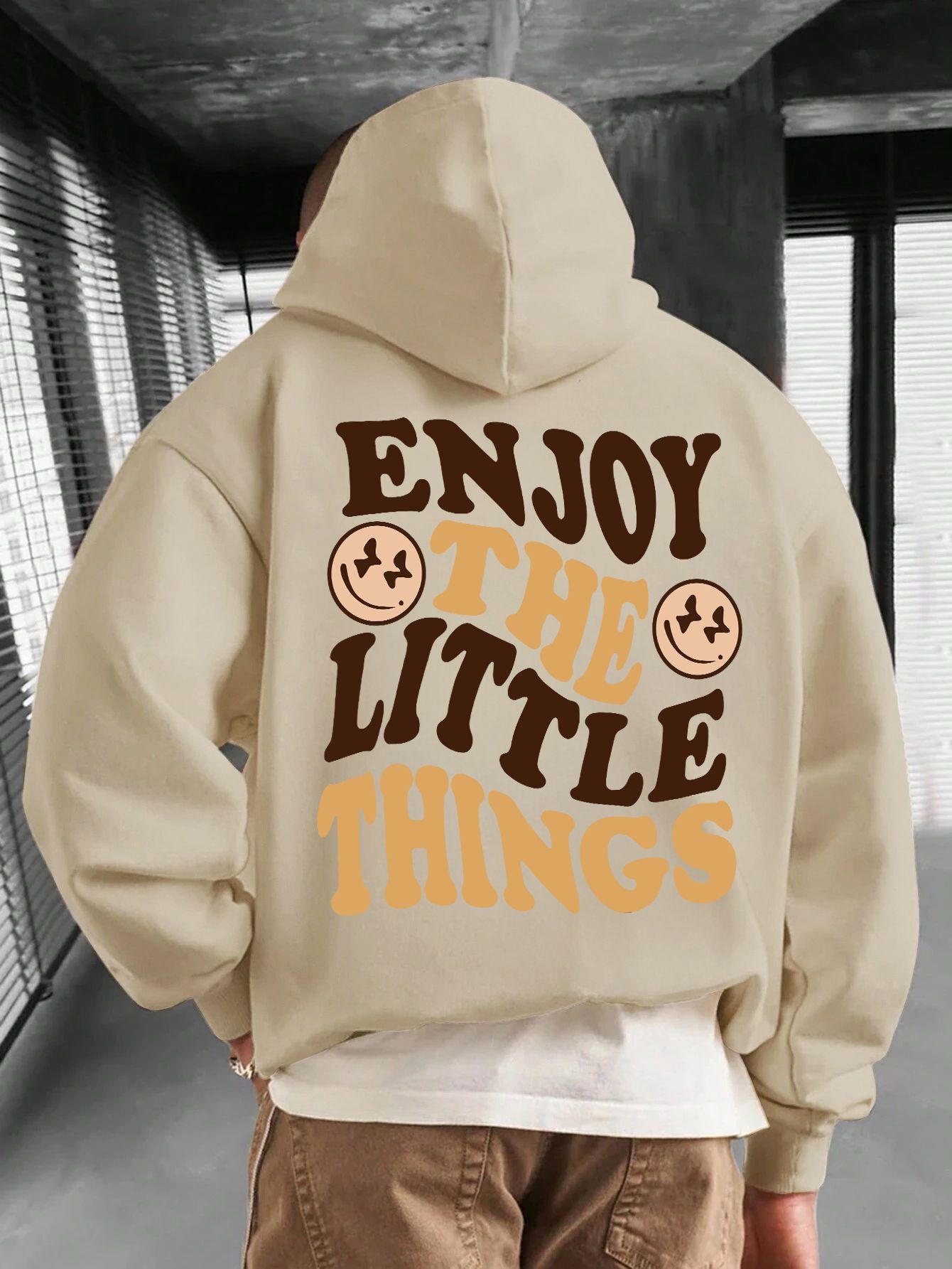 SCOTT FINCHER  Men's Hip Hop Streetwear Hoodie  Graphic  Pullover Sweatshirt with Hoodie : AA(RSHOD)CREAM_223