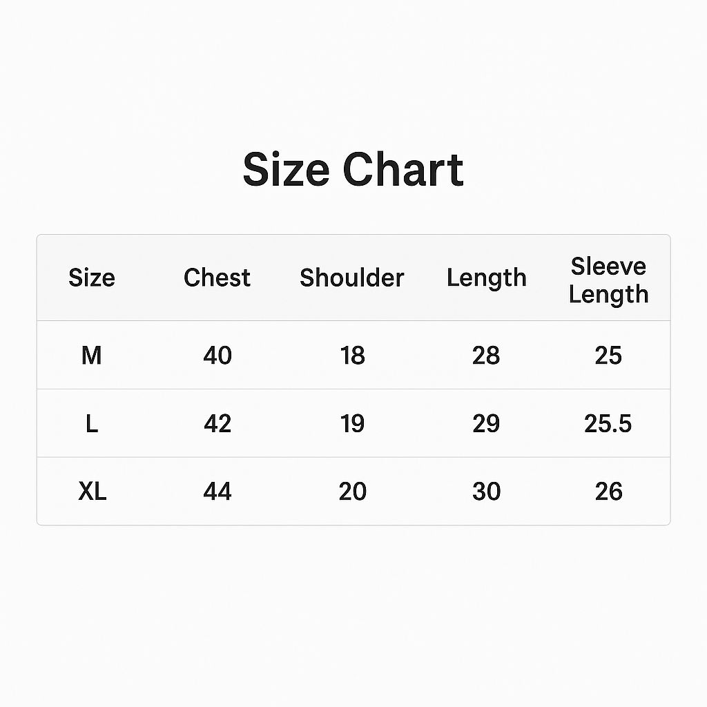 Size Guide