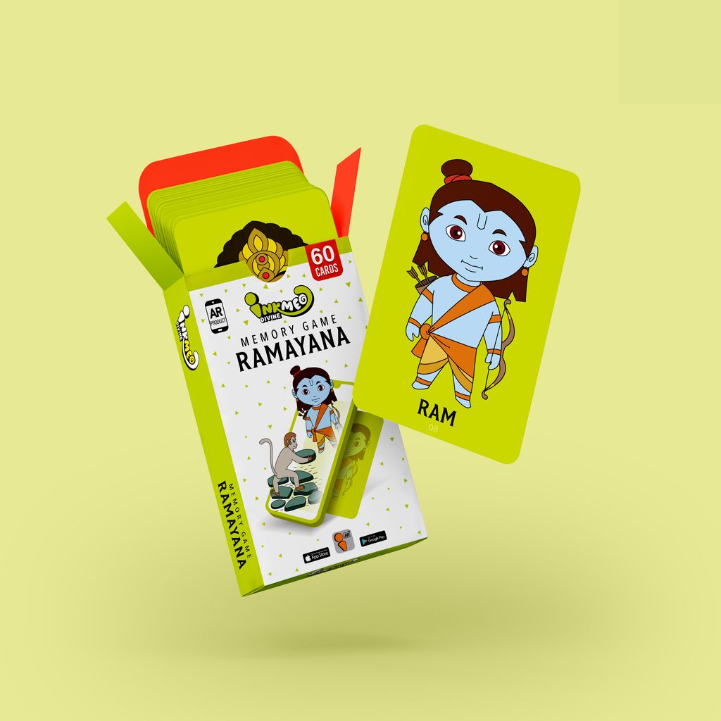 Memory Game Ramayana Cards | AR Enabled