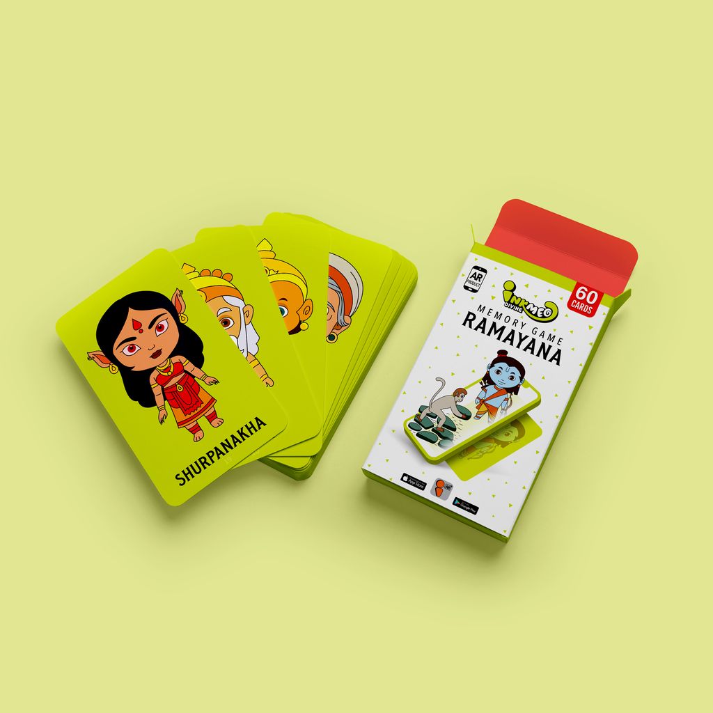 Memory Game Ramayana Cards | AR Enabled