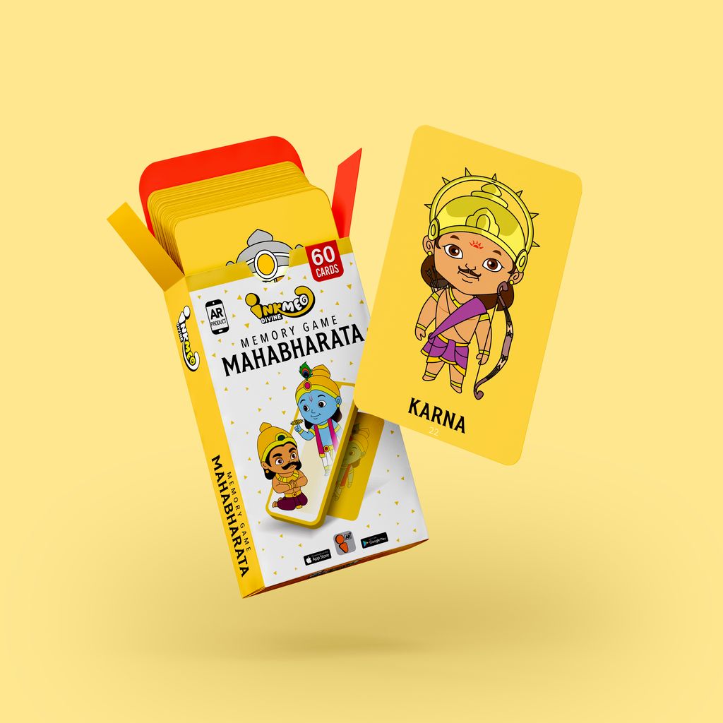 Inkmeo Memory Game Mahabharata Cards | AR Enabled