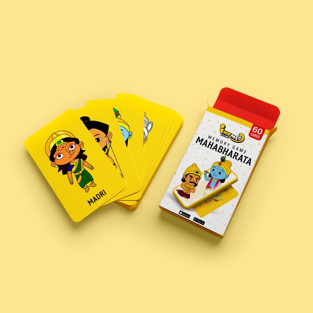Inkmeo Memory Game Mahabharata Cards | AR Enabled